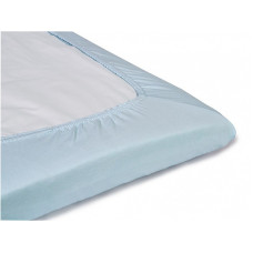 TROLL Palags ar gumiju 120x60x8cm Jersey delux BBD-SJ0002 ljusbla/light blue