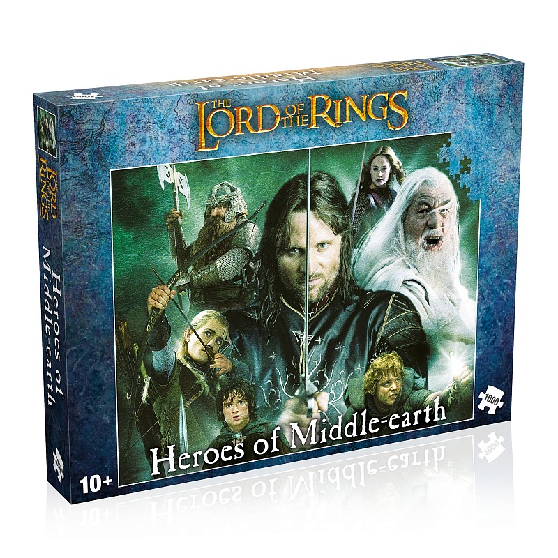 LORD OF THE RINGS Pusle Keskmaa kangelased, 1000 osa