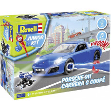 REVELL JUNIOR KIT konstruktors 47 detaļas Porsche 911 Carrera S E 00821