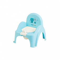 TEGA BABY DOG and CAT Podiņš-krēsliņš ar vāku, PK-007 LIGHT BLUE