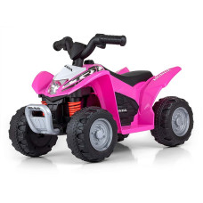 MILLY MALLY lasten mönkijä HONDA ATV, 6V 4,5 Ah, pinkki, 4479