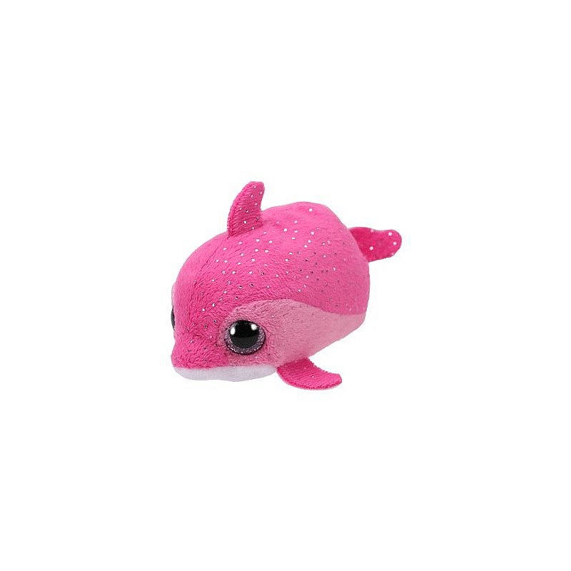 TY Teeny Tys  Mīkstā rotaļlieta PINK DOLPHIN FLOATER 9cm, TY42314