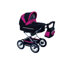 Baby Fashion FANARI Universālie rati 3in1, 104 Black + grape