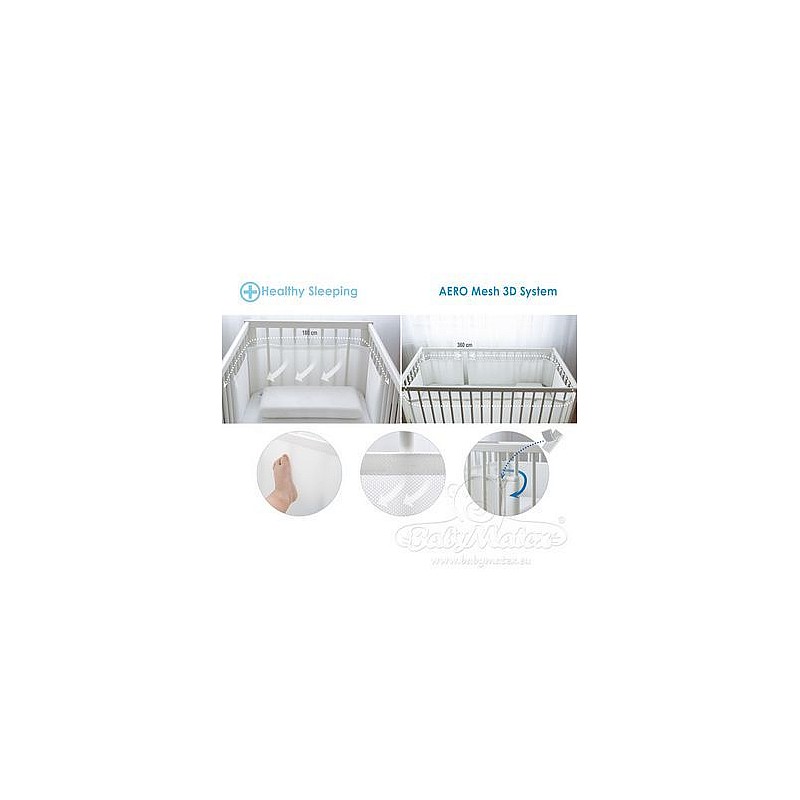 BABY MATEX BUMP AIR Apmalīte bērnu gultiņai 360 cm
