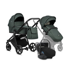 TUTIS MIO PLUS Universālie rati 3in1 Pacific green 240