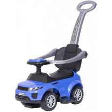 SUN BABY stumjamā mašīna - skrejmašīna ar rokturi SPORT CAR, UR-HZ614W blue IZPĀRDOŠANA