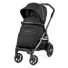 Peg Perego BOOK BLACK SHINE pastaigu rati 6m+ IP23000000MU13