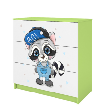 KOCOT KIDS Kumode BABYDREAMS green Raccoon