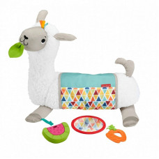 FISHER PRICE Mīkstā rotaļlieta LAY TO PLAY TUMMY TIME LLAMA FXC36