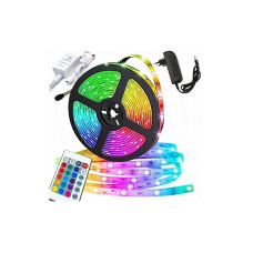 RGB Led lente ar pulti, 5 m