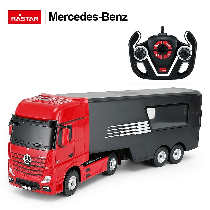 RASTAR RC automašīna 1:26 Mercedes-Benz Konteineru kravas automašīna, 77720