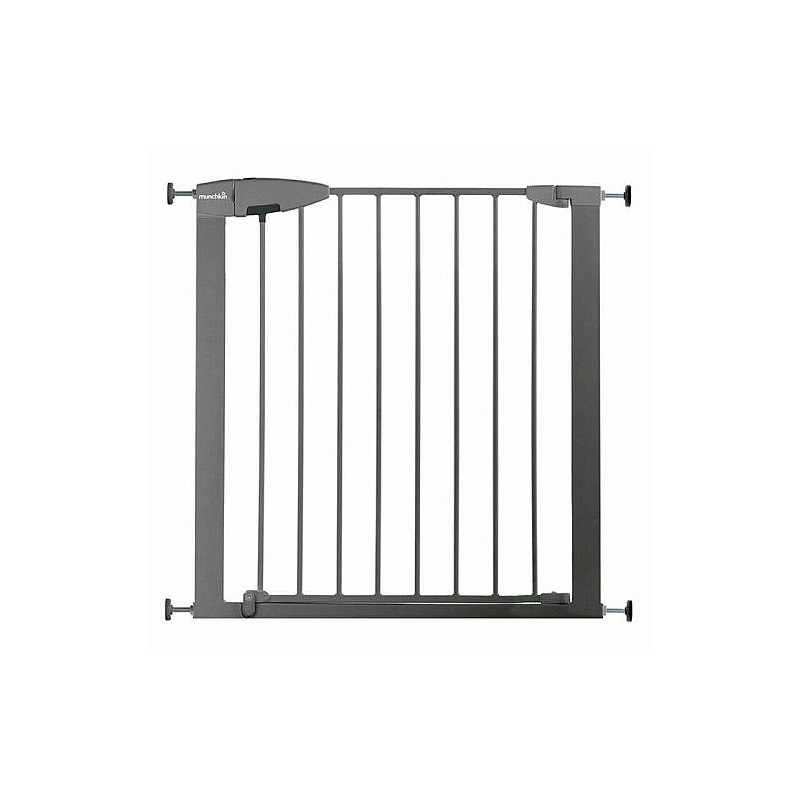 Munchkin Drošības vārtiņi 73-79cm Easy Loc Silver Safety Gate 012078