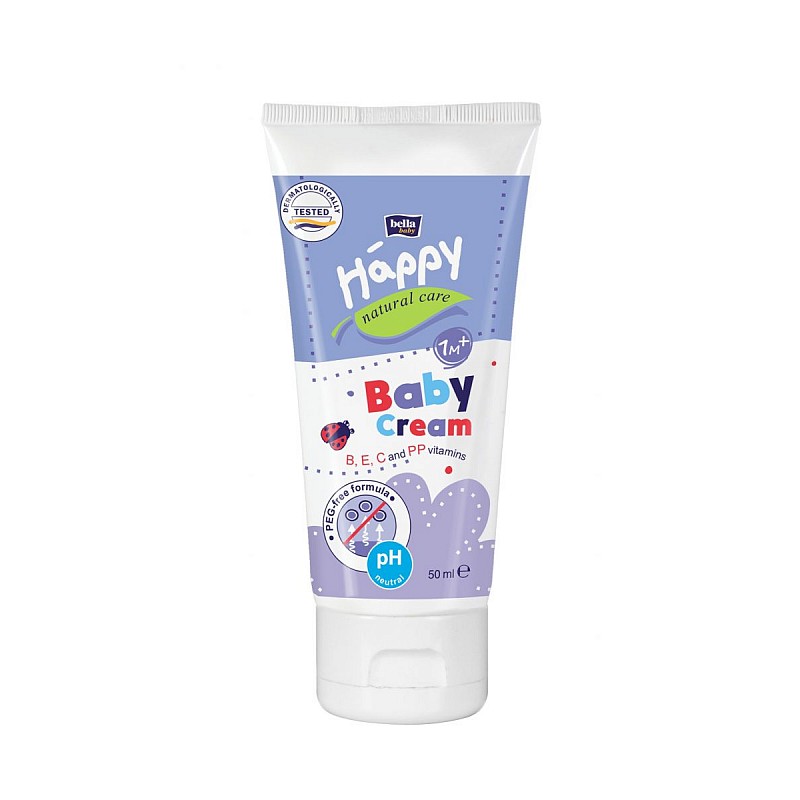 HAPPY NATURAL CARE krēms bērniem, 50 ml