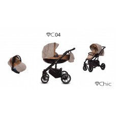 BABYACTIVE CHIC Universālie rati 3in1, C04