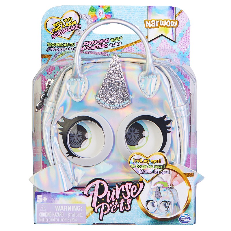PURSE PETS Mikro somiņa Narwhal Narwow