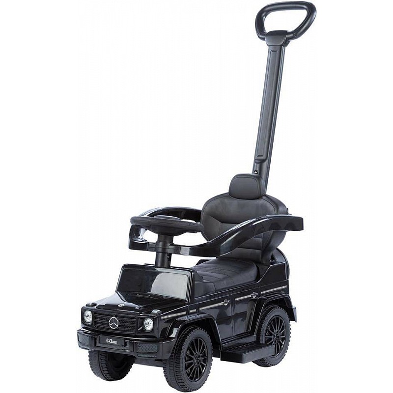 TO-MA Bērnu stumjamā mašīna ar rokturi 653 MERCEDES G350D BLACK