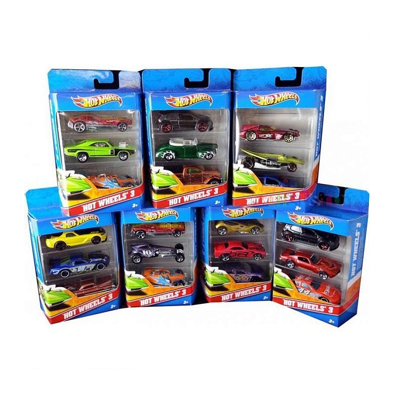 HOT WHEELS 3 Mašīnu komplekts 3gb. K5904