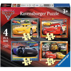 Ravensburger puzle CARS 4IN1 R06894 IZPĀRDOŠANA