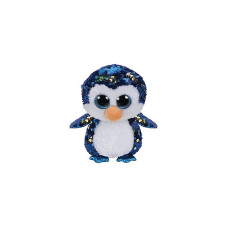 TY Flippables Mīkstā rotaļlieta PAYTON SEQUIN PENGUIN reg 24cm, TY36434