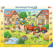 Ravensburger Plakanā puzle 24elem. R06582 IZPĀRDOŠANA