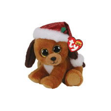 Ty Beanie Boos Mīkstā rotaļlieta Christmas Dog TY36240 IZPĀRDOŠANA