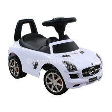 BABY MIX Bērnu stumjamā mašīna MERCEDES-BENZ Z332 balta