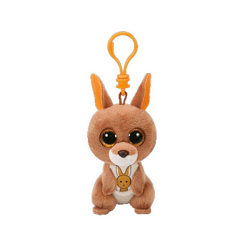 TY Beanie Boos Mīkstā rotaļlieta - piekariņš KANGAROO KIPPER 8cm, TY36884