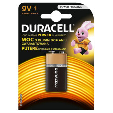 DURACELL Basic Baterija 9V, LR61, 1gb. IZPĀRDOŠANA