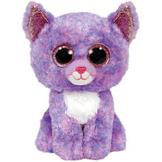 TY Beanie Boos Mīkstā rotaļlieta Cassidy lavender cat TY36248