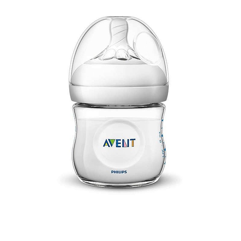 PHILIPS AVENT Barošanas pudelīte NATURAL, 125 ml, 0m+ SCF030/17