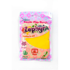 ZEPHYR kinētiskais zefīra plastilīns 75G (DZELTENS) (812798) IZPĀRDOŠANA