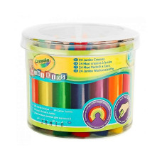 Crayola MiniKids Jumbo krītiņi, 24 gb., ATLAIDE