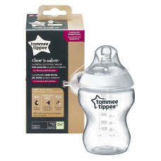 TOMMEE TIPPEE Closer to nature Easi-Vent barošanas pudele 260ml 0m+ 1gab. 42250070