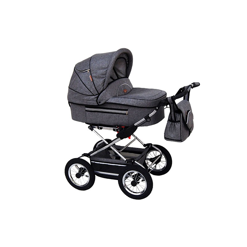 Baby Fashion FANARI Universālie rati 2in1, 124 Grey