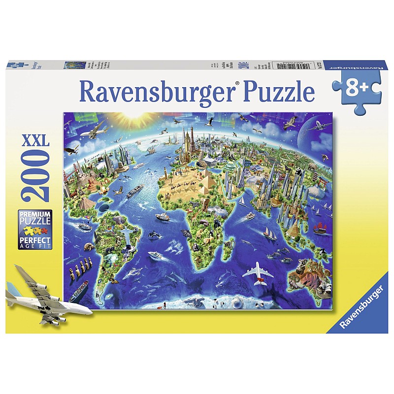 RAVENSBURGER puzle Big Wide World 200p, 12722