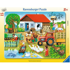 Ravensburger Plakanā puzle 15elem. R06020 IZPĀRDOŠANA