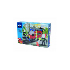 Plus Plus Mini Fire truck with firefighters konstruktors 480gab., 3791