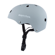 MOOVKEE bērnu regulējama ķivere 48-55cm MATT YF-1 GREY