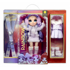 RAINBOW HIGH Fashion Winter Break nukk Violet Willow, 29 cm