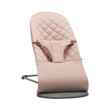 BABYBJORN Bouncer Bliss Cotton šūpuļkrēsliņš, Dusty Pink 006014