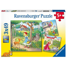 Ravensburger puzle 3X49 Little princesses R 08051