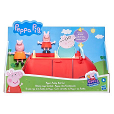 PEPPA PIG rotaļu komplekts Sarkans ģimenes auto F2184