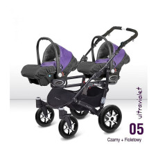 BABYACTIVE Twinni Classic Bērnu autosēdeklis ULTRAVIOLET 1gab. - 05 фиолетовый