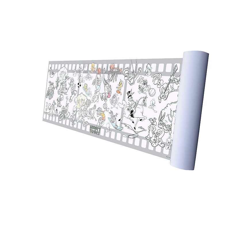 GERARDOS TOYS Jolly Rolly Līmpapīra rullis krāsošanai Looney Tunes GT4056 (56704)