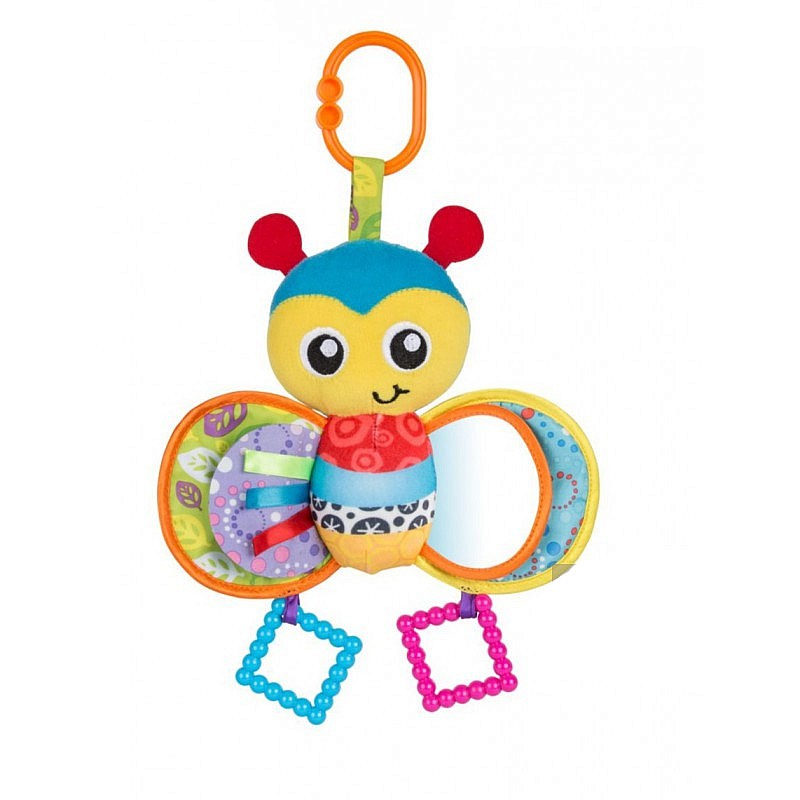 PLAYGRO Piekaramā rotaļlieta Busy Bee 0m+ 187229