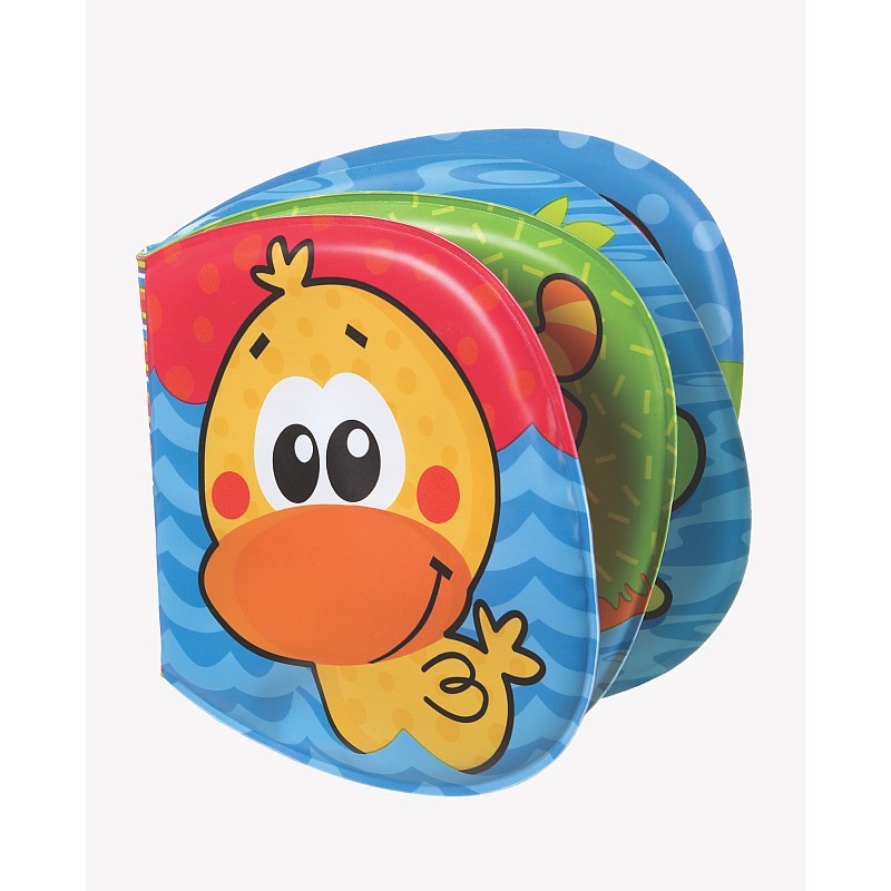 PLAYGRO vannas rotaļlietas - grāmata ar pīkstuli Garden 6m+ 0182722