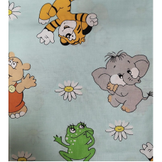 URGA virspalags 60x90cm SAFARI ANIMALS&DAISIES IZPĀRDOŠANA