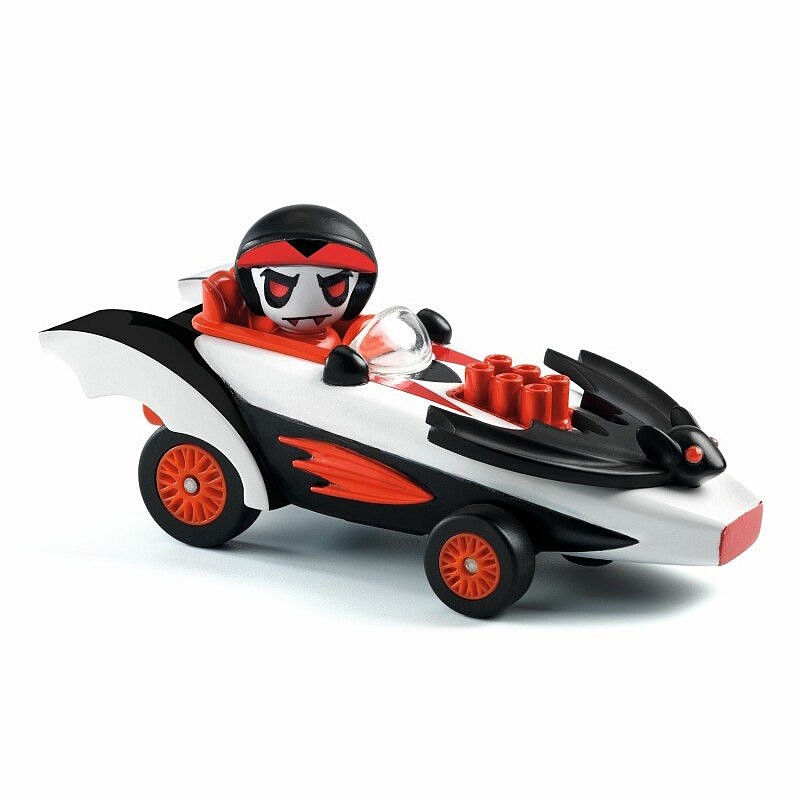 DJECO Crazy motors - Trakās automašīnas - Ātrais sikspārnis DJ05485
