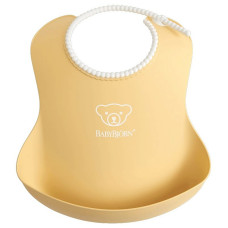 BABYBJORN BIB Lacīte 4m+, POWDER YELLOW 046366