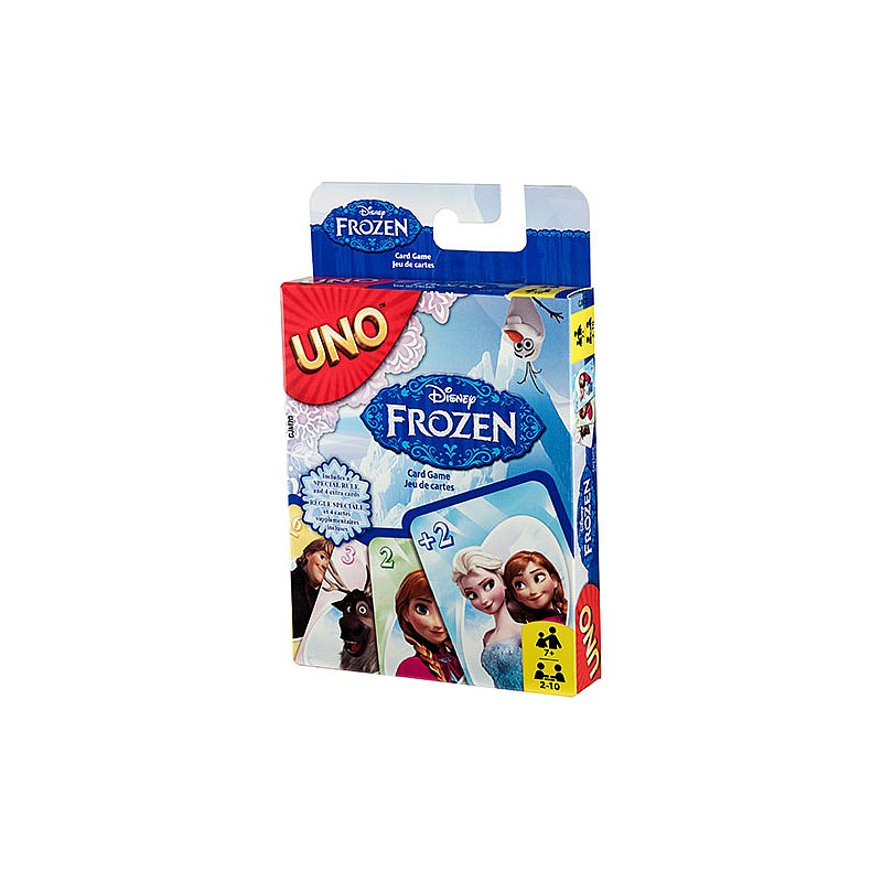 MATTEL kāršu spēle UNO FROZEN GKD76 IZPĀRDOŠANA